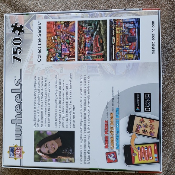 MASTERPIECES-750 Piece JEWEL OF THE GARAGE Interlocking Jigsaw Puzzle EUC - Picture 3 of 5